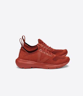 Veja V-knit Rick Owens Full Rust Adults Outlet Rot | YATGT55613